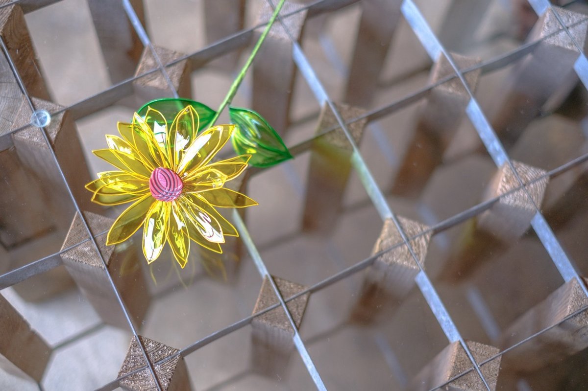 ディップフラワー作品