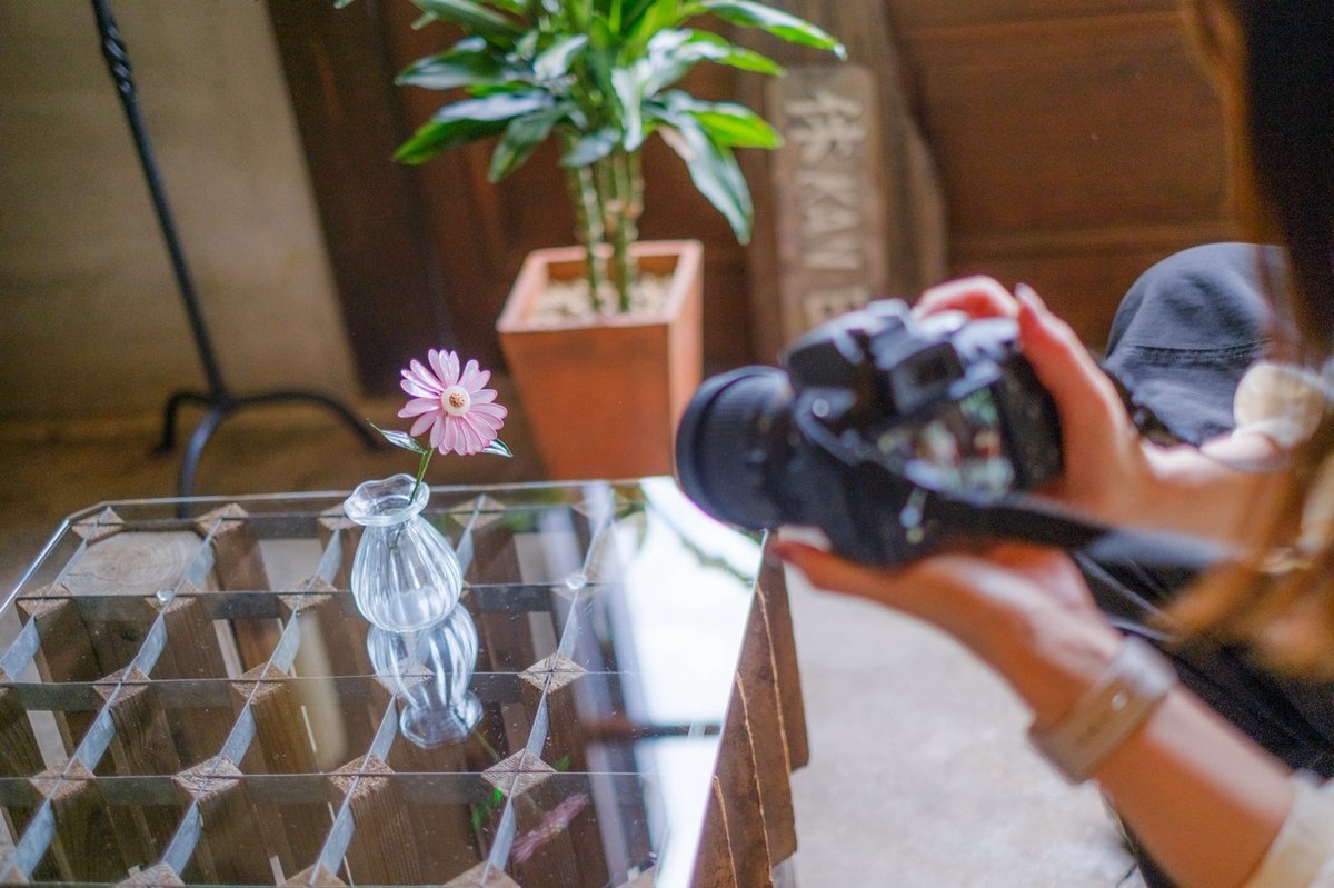 ディップフラワー作品