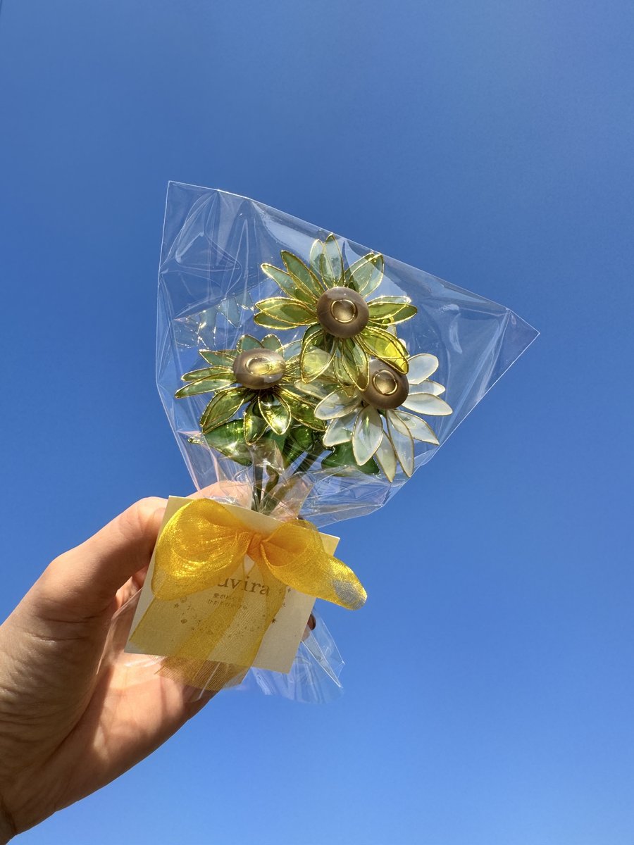 ディップフラワー作品