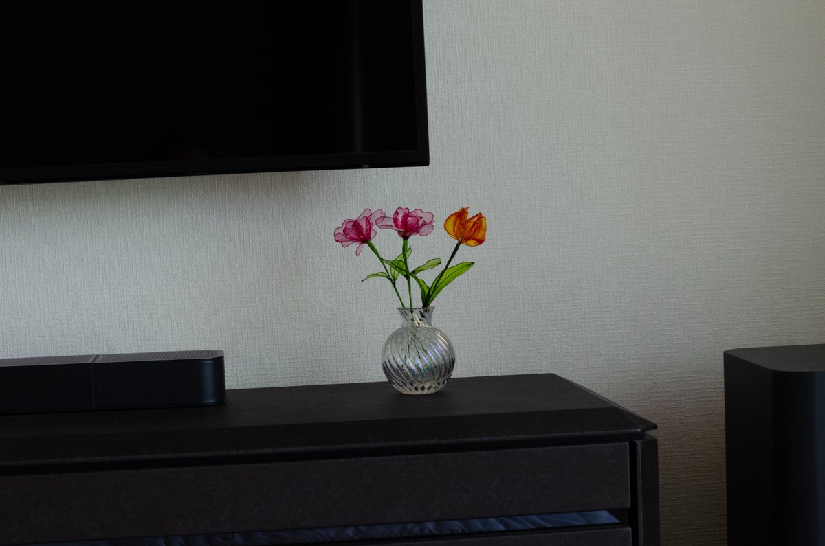 ディップフラワー作品