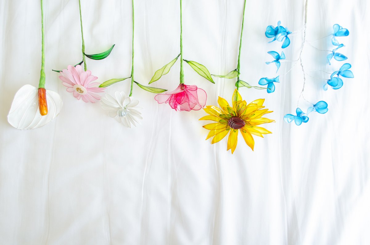 ディップフラワー作品