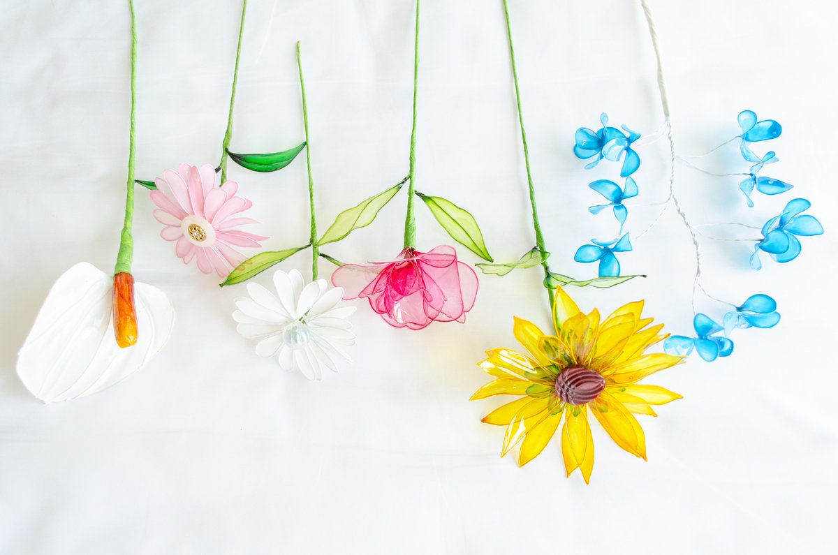 ディップフラワー作品